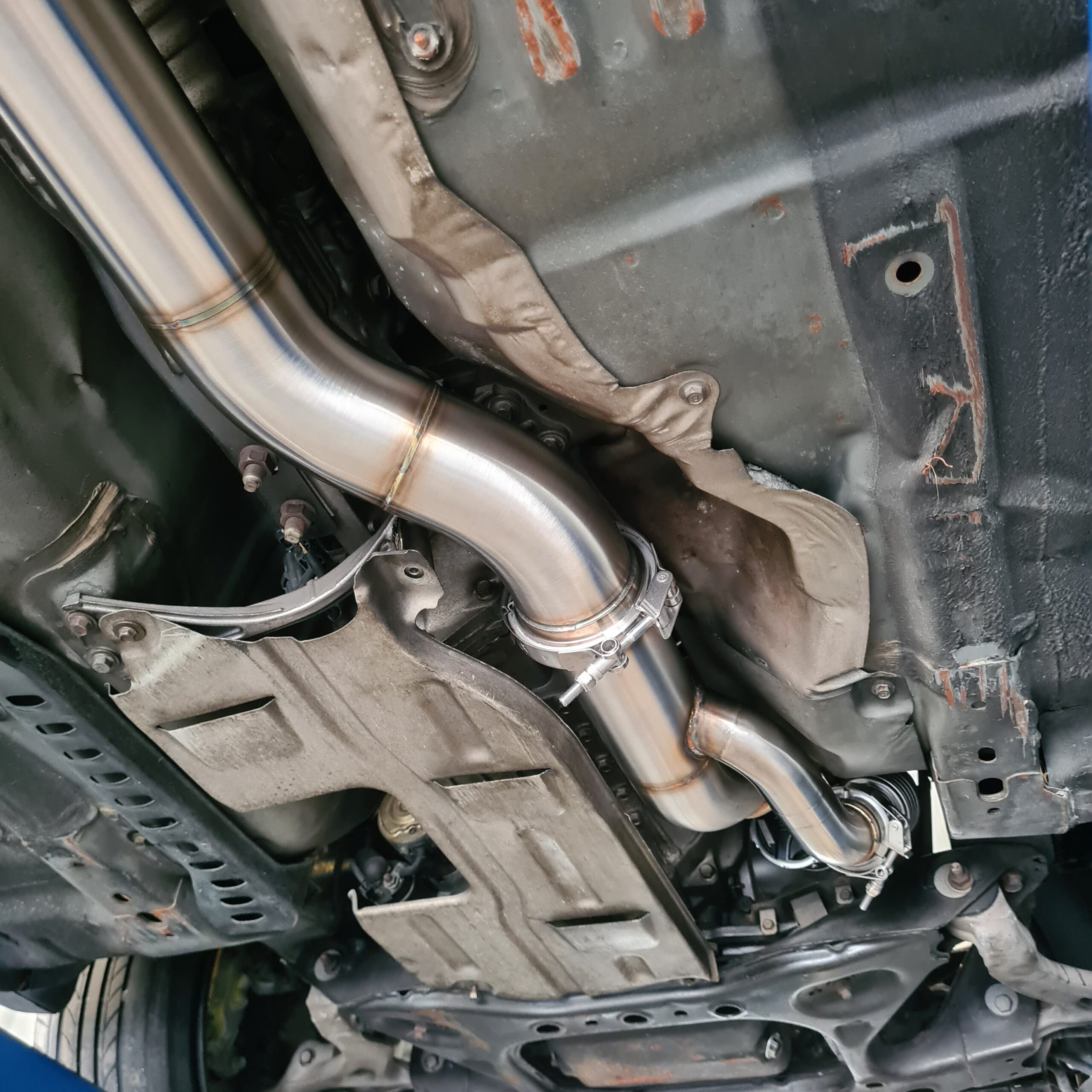 FD3S Rx-7 3.5" stainless exhaust system - Image 6
