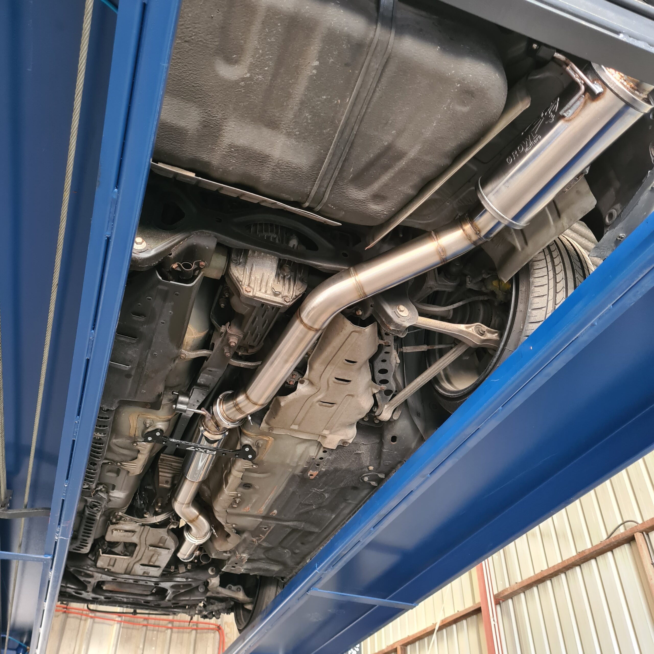 FD3S Rx-7 3.5" stainless exhaust system - Image 5