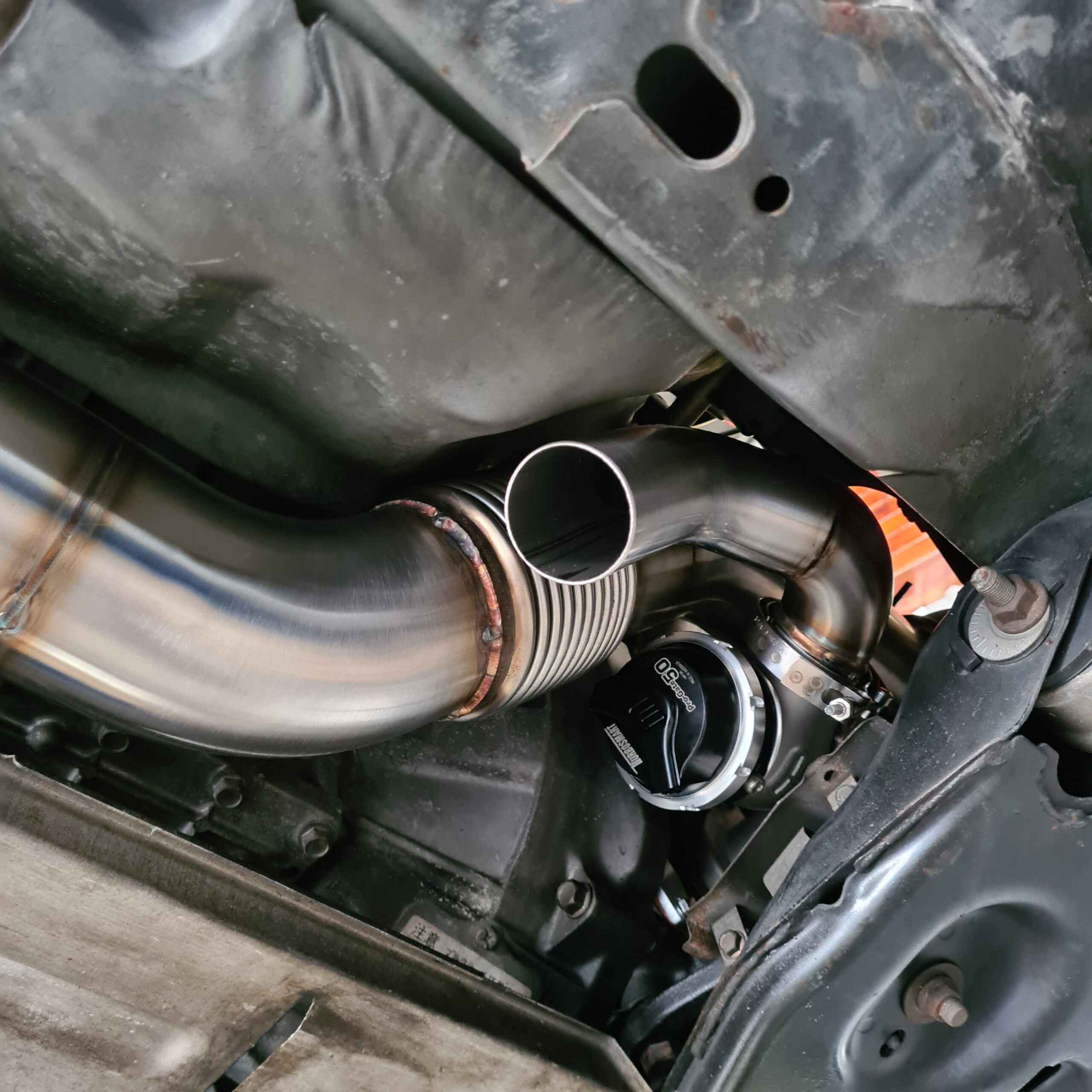 FD3S Rx-7 3.5" stainless exhaust system - Image 7