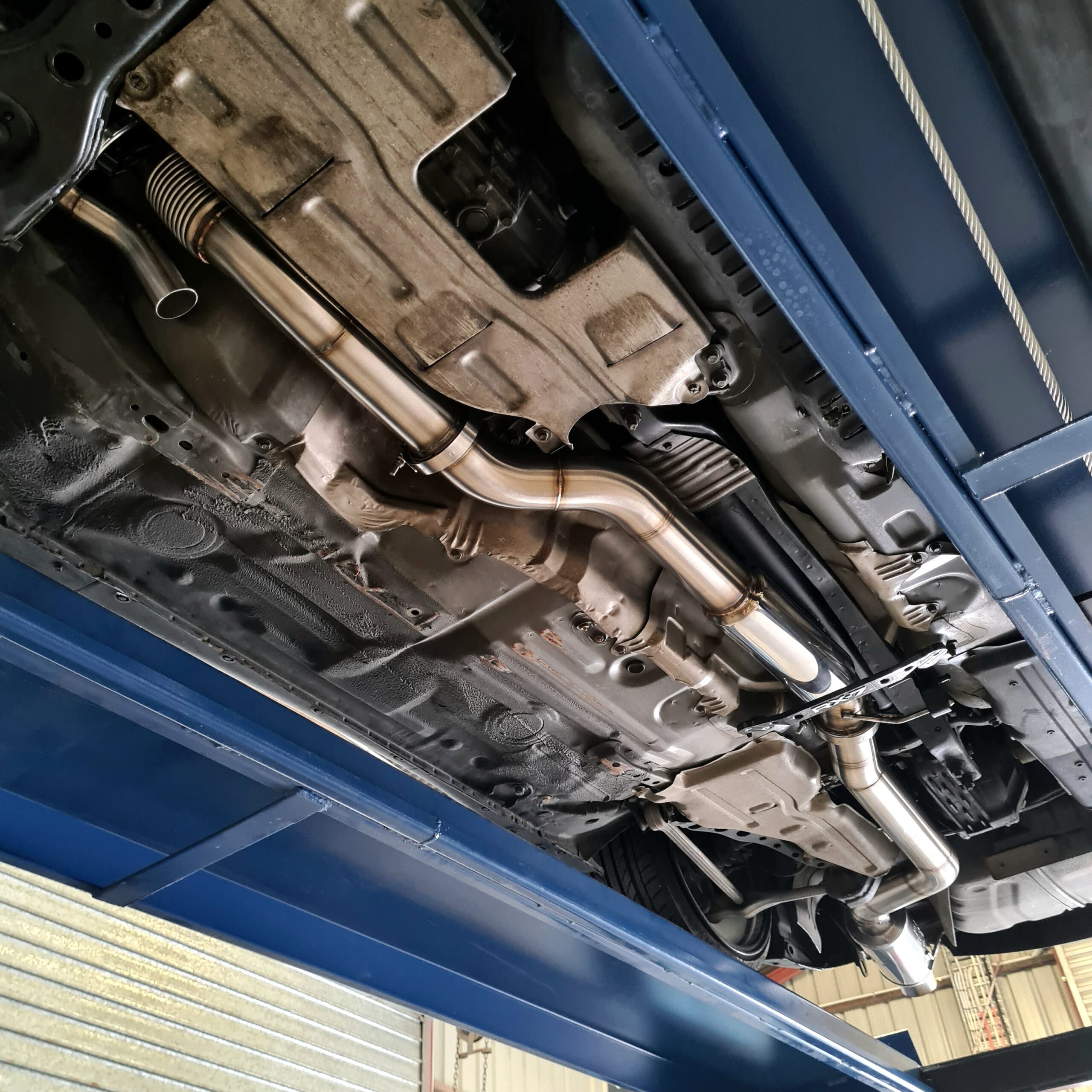 FD3S Rx-7 3.5" stainless exhaust system - Image 4