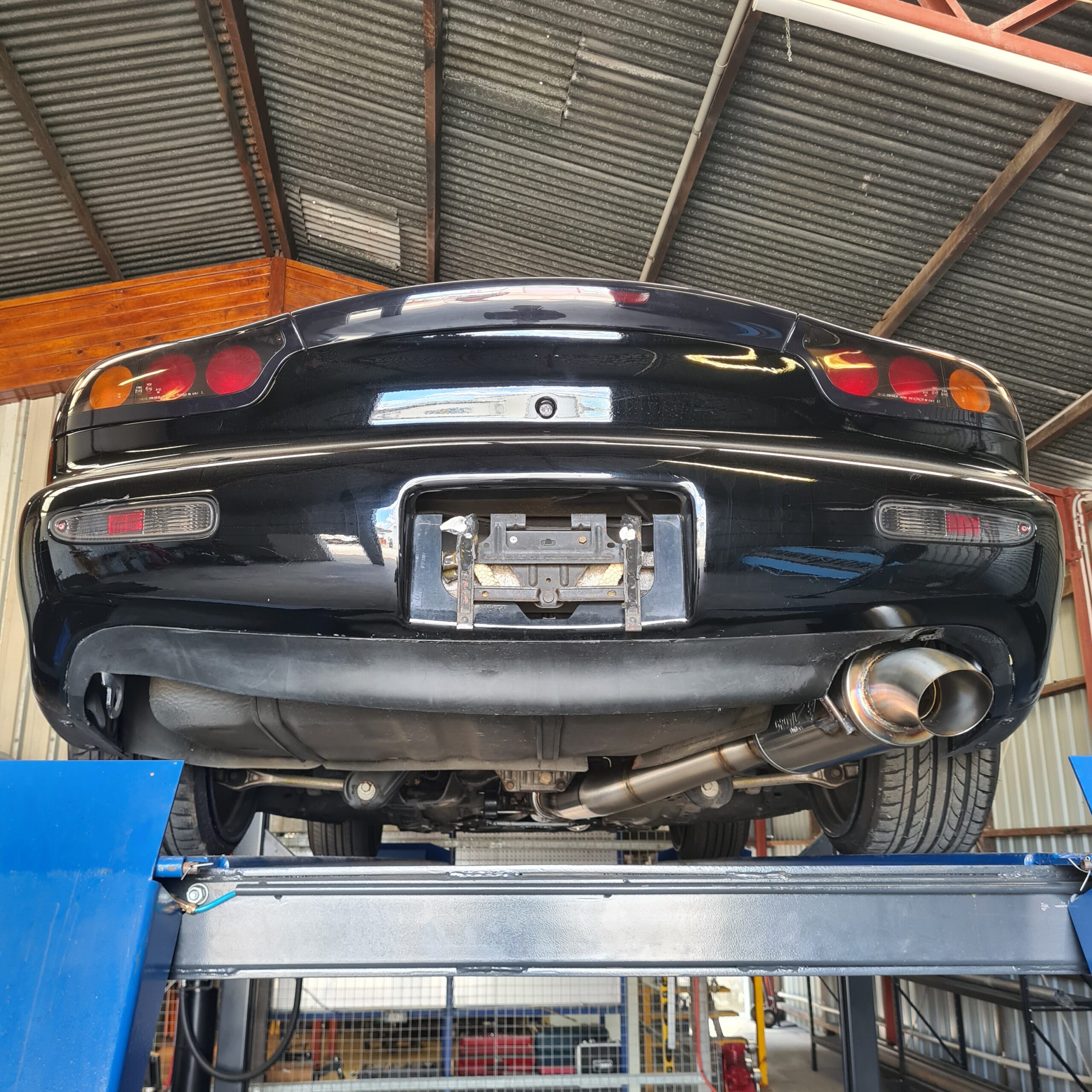 FD3S Rx-7 3.5" stainless exhaust system - Image 2