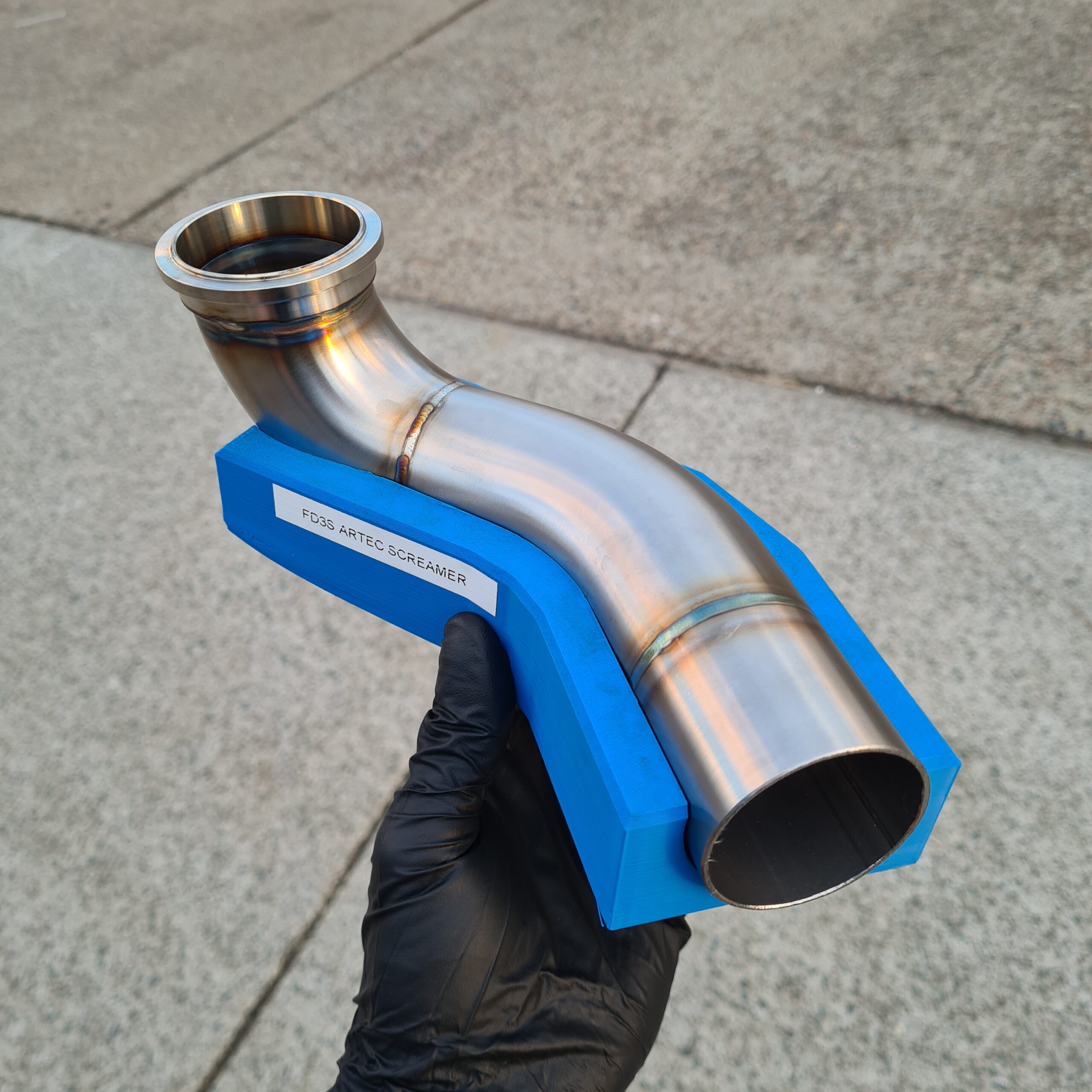 FD3S Rx-7 3.5" stainless exhaust system - Image 10