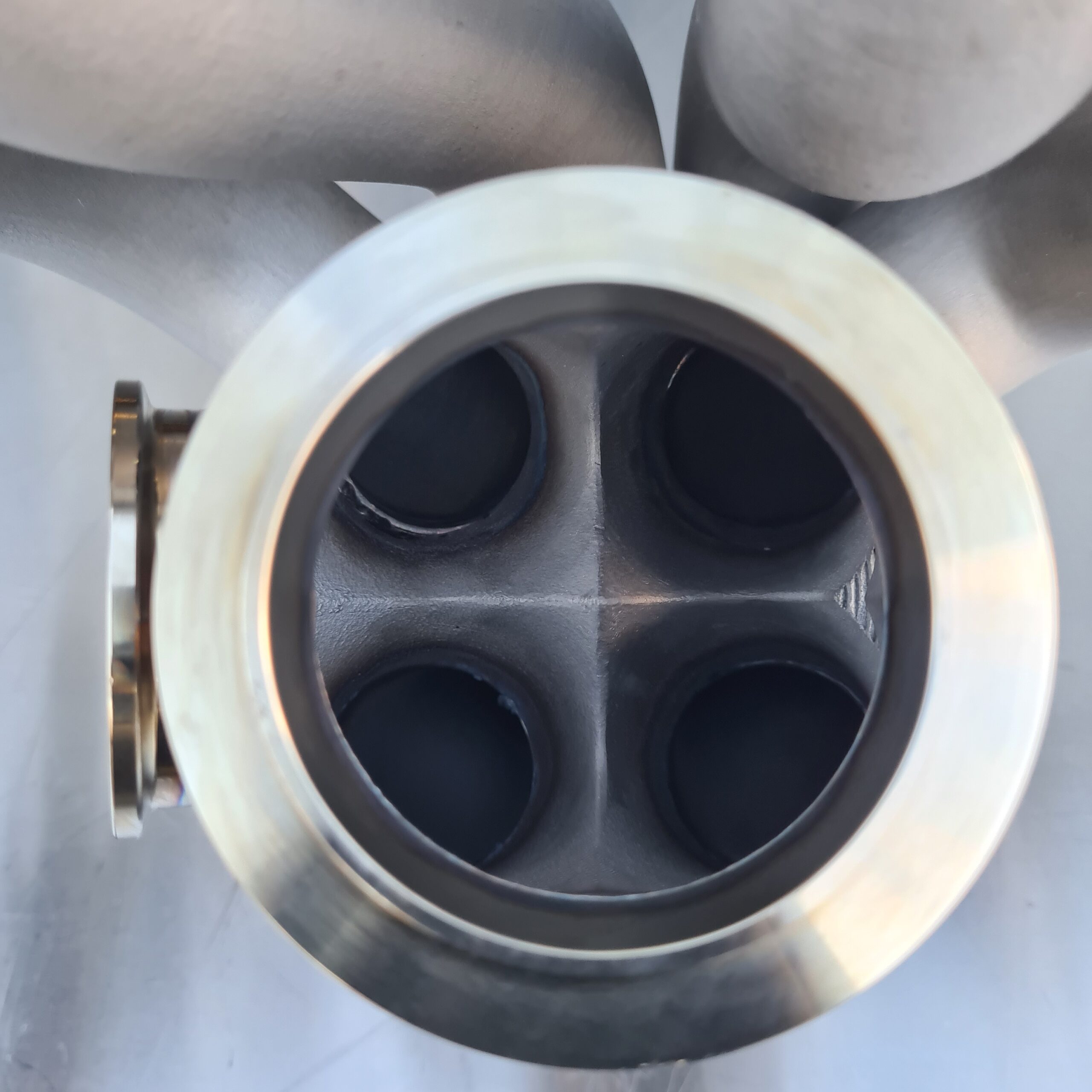 3D Printed Turbo Manifold Merge Collector 4-1 - Image 8