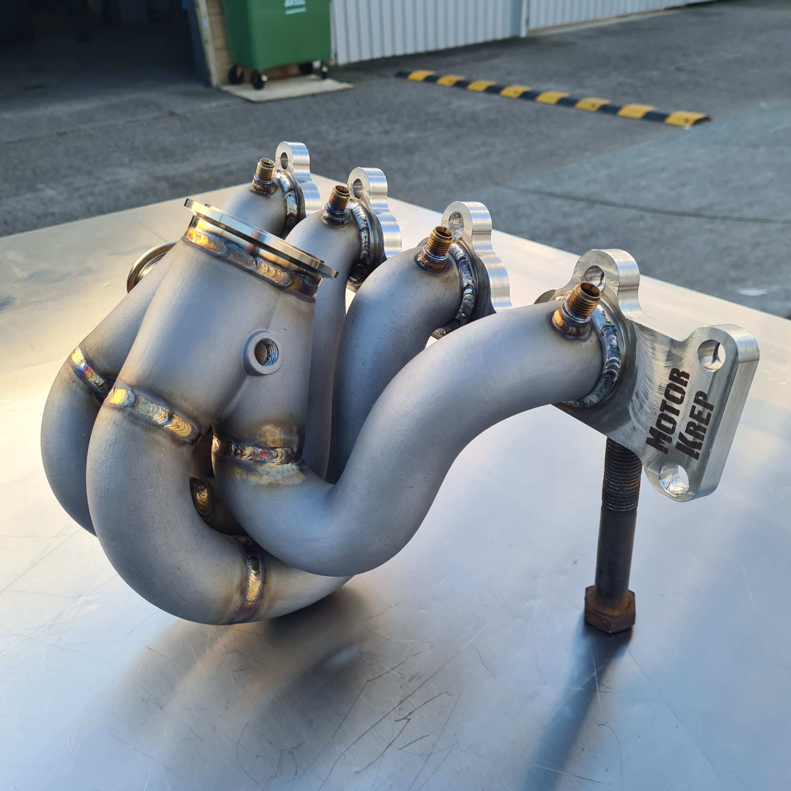3D Printed Turbo Manifold Merge Collector 4-1 - Image 9