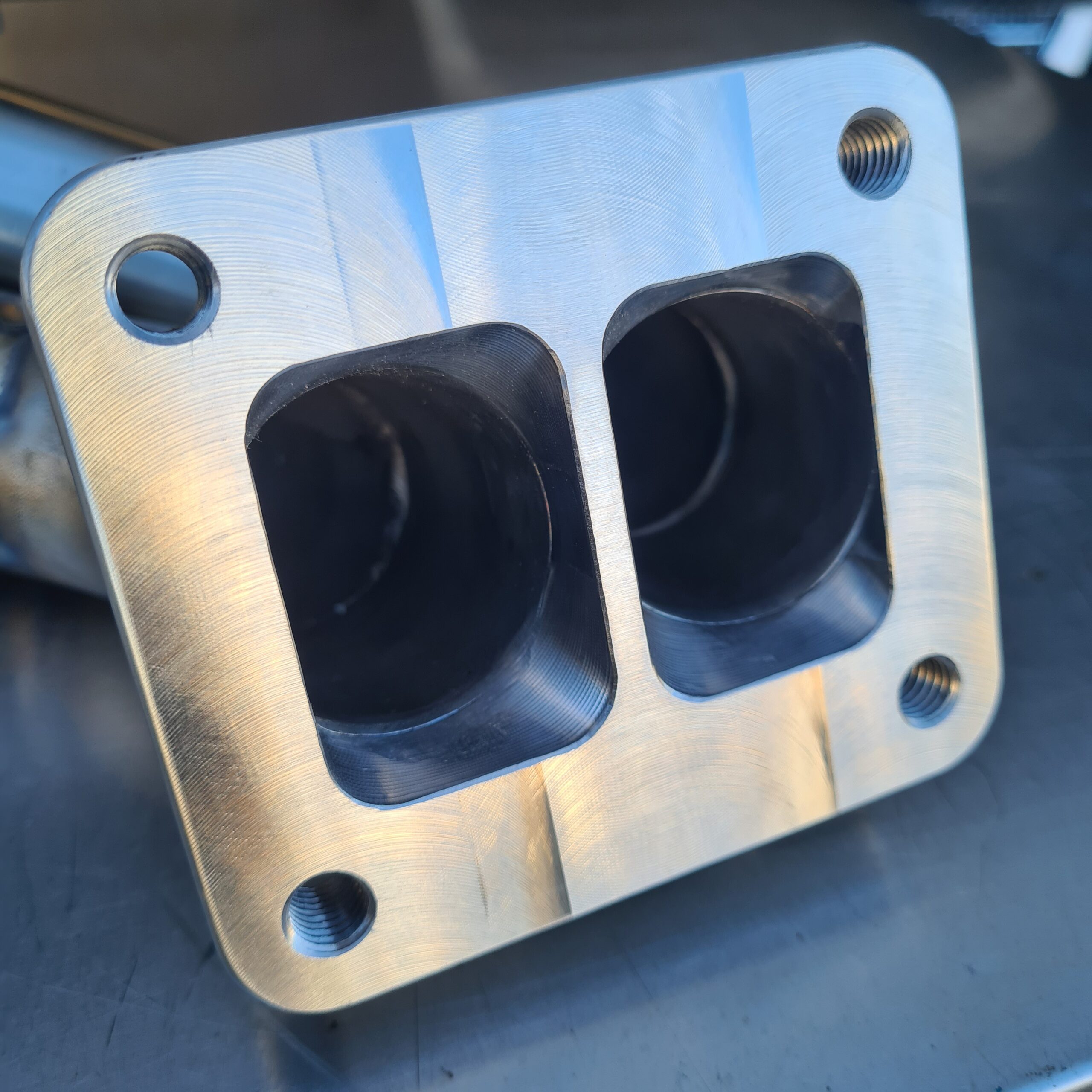 FD3S Rx-7 Twin Scroll T4 Turbo Manifold - Image 5