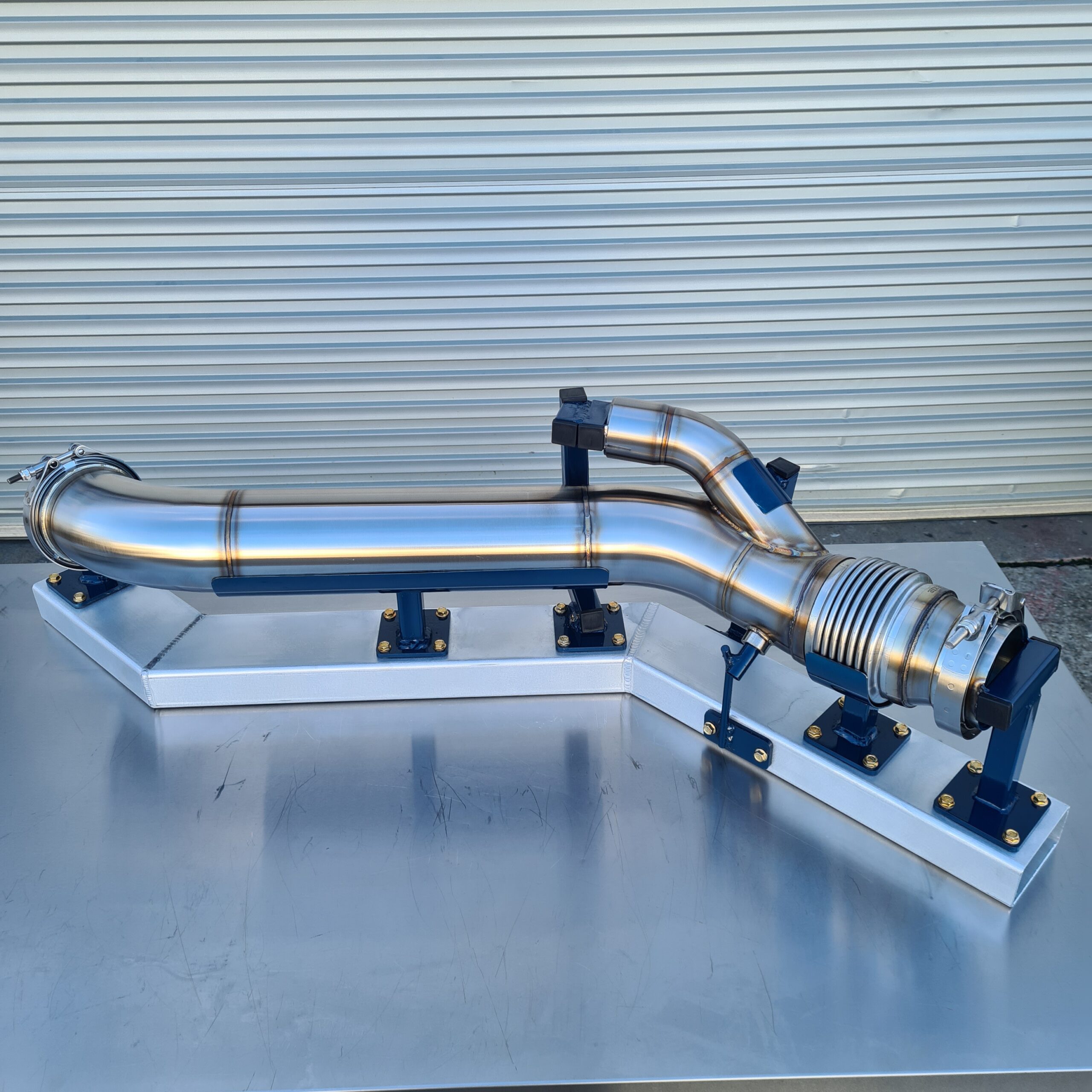 FD3S Rx-7 4" Stainless exhaust system- Metal Sculpt - Image 5