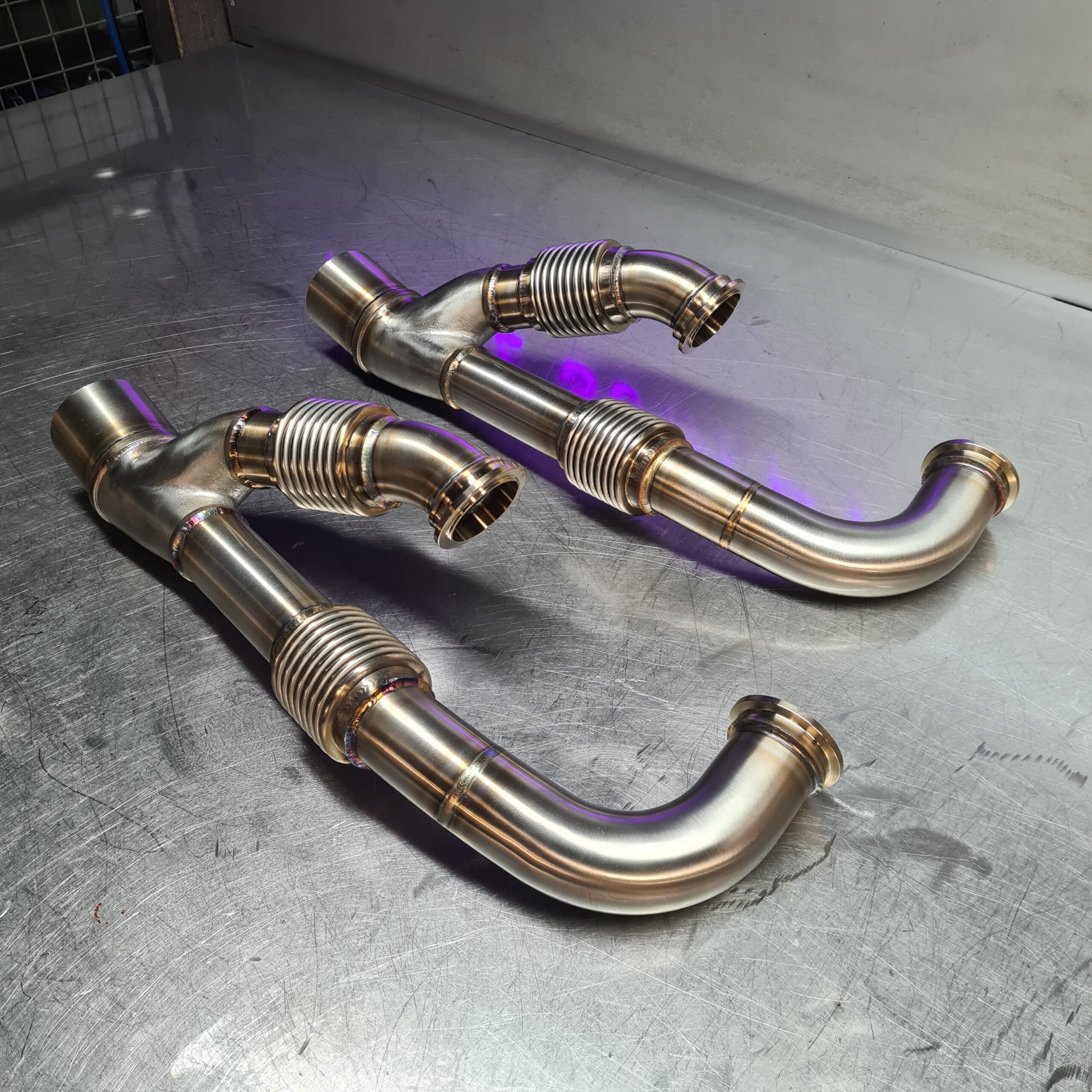 FD3S Rx-7 4" Stainless exhaust system- Metal Sculpt - Image 17