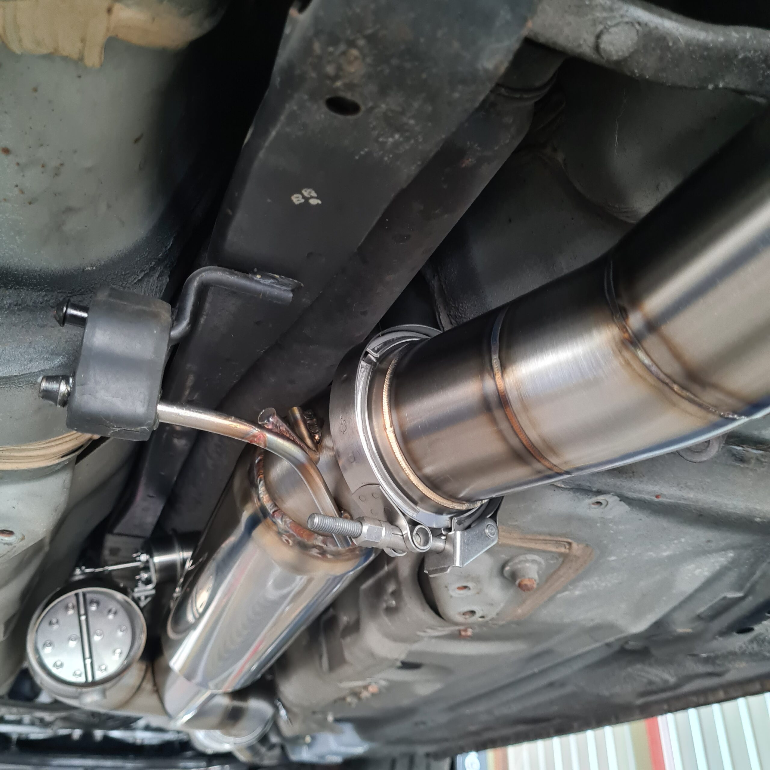 FD3S Rx-7 4" Stainless exhaust system- Metal Sculpt - Image 14