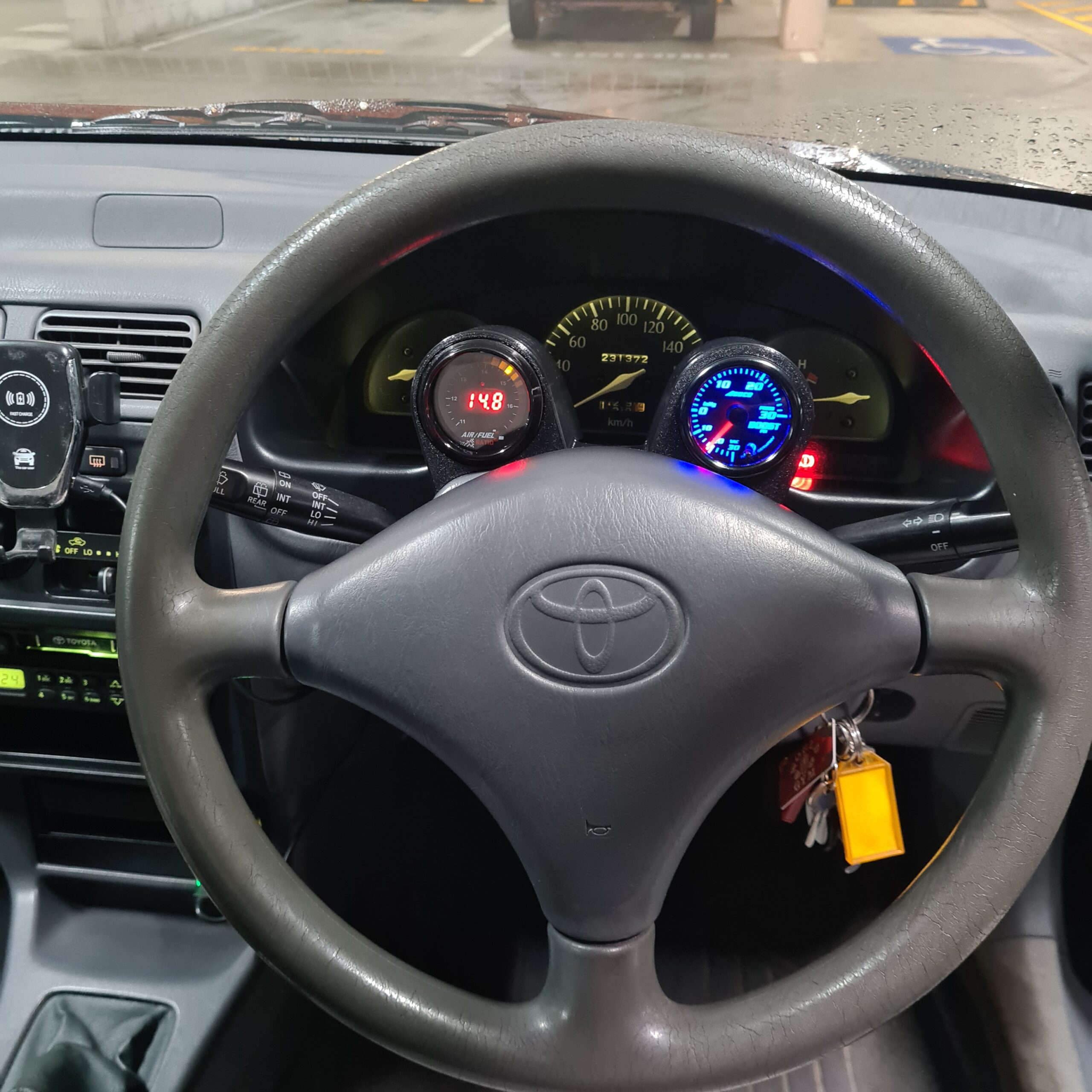Toyota Starlet EP91 Twin 52mm Gauge Pod - Image 5