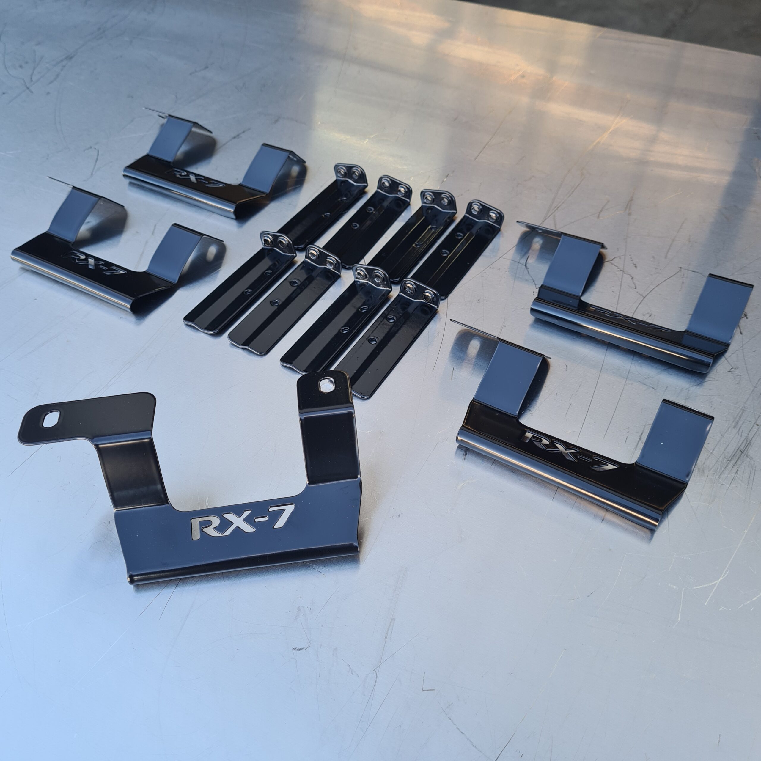 Mazda Rx-7 FB Cargo Blind Brackets - Image 2