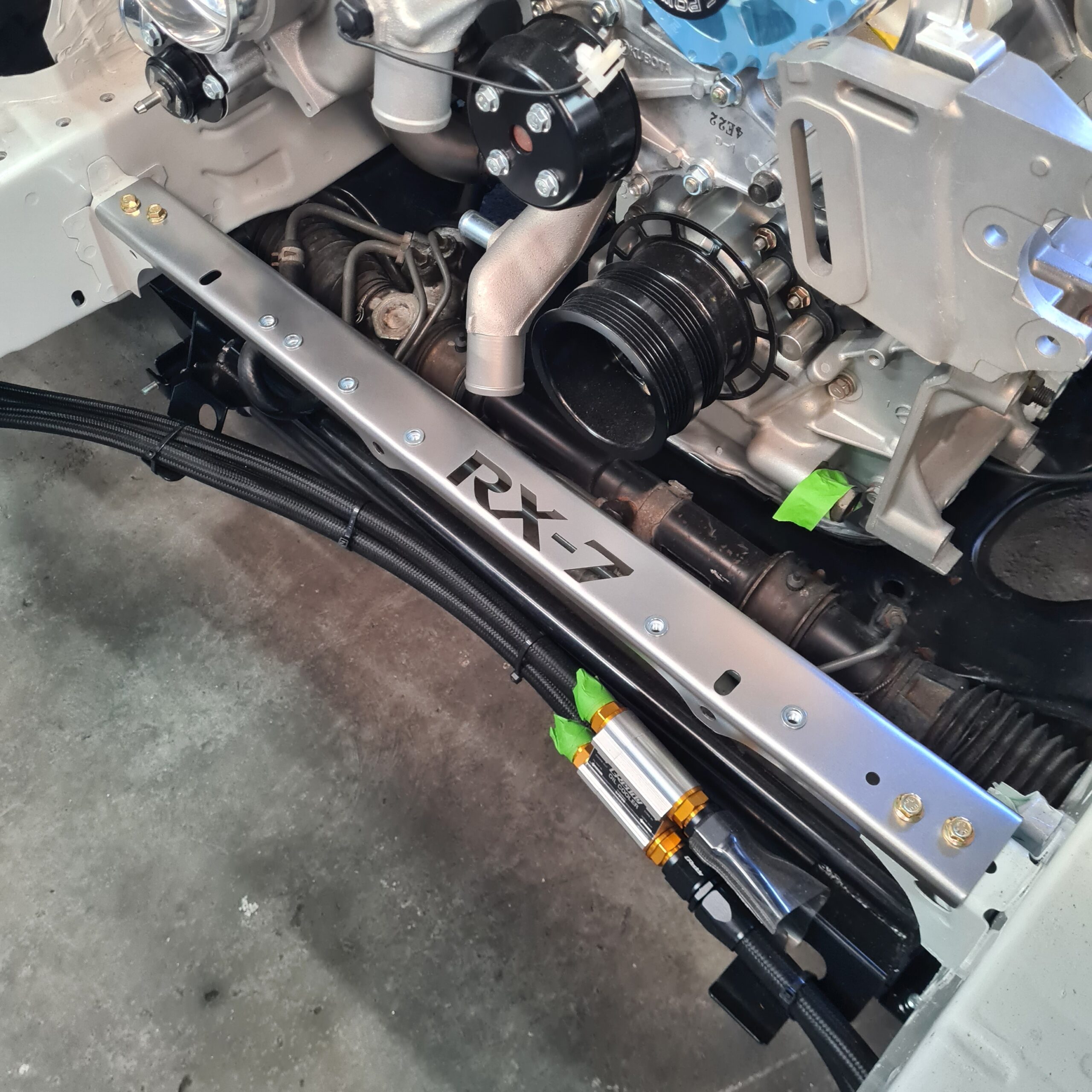 FD3S RX-7 Stainless Steel Radiator Support - Image 4